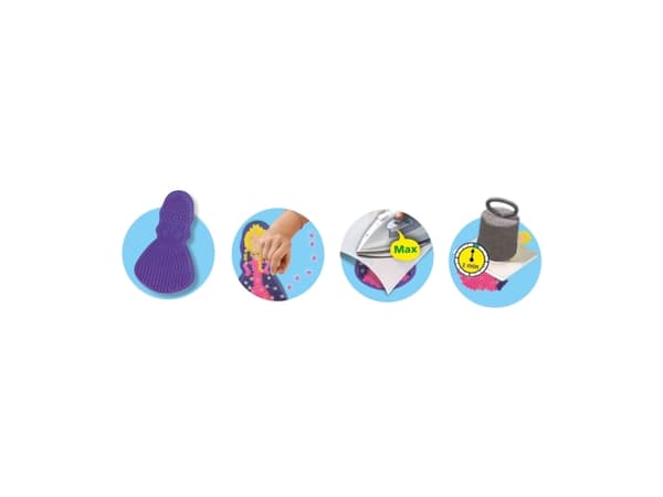 SES Creative Beedz Iron on beads Princesses, 1400 stykker, 5 år, Gutt/Jente, Barn, Plast, Flerfarget