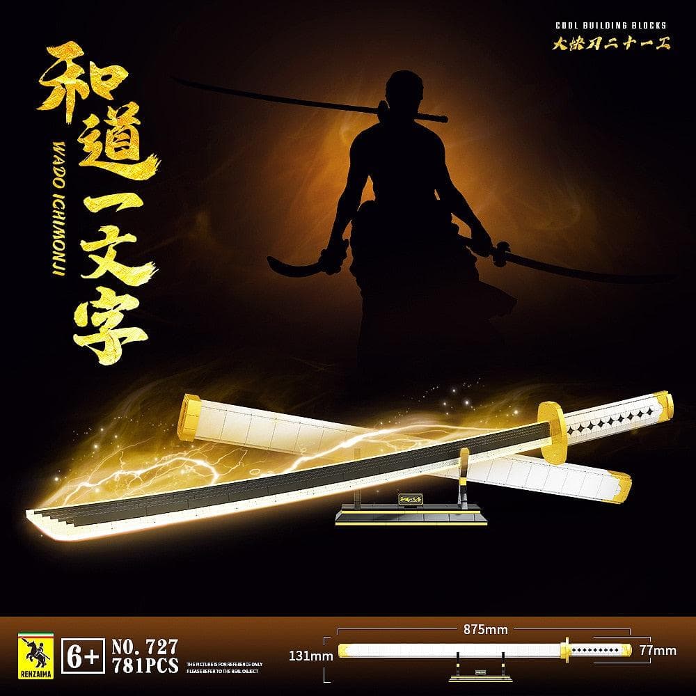 Demon Slayer Ninja Sword Brick Scissor Seven Magic Blade Kochou Shinobu