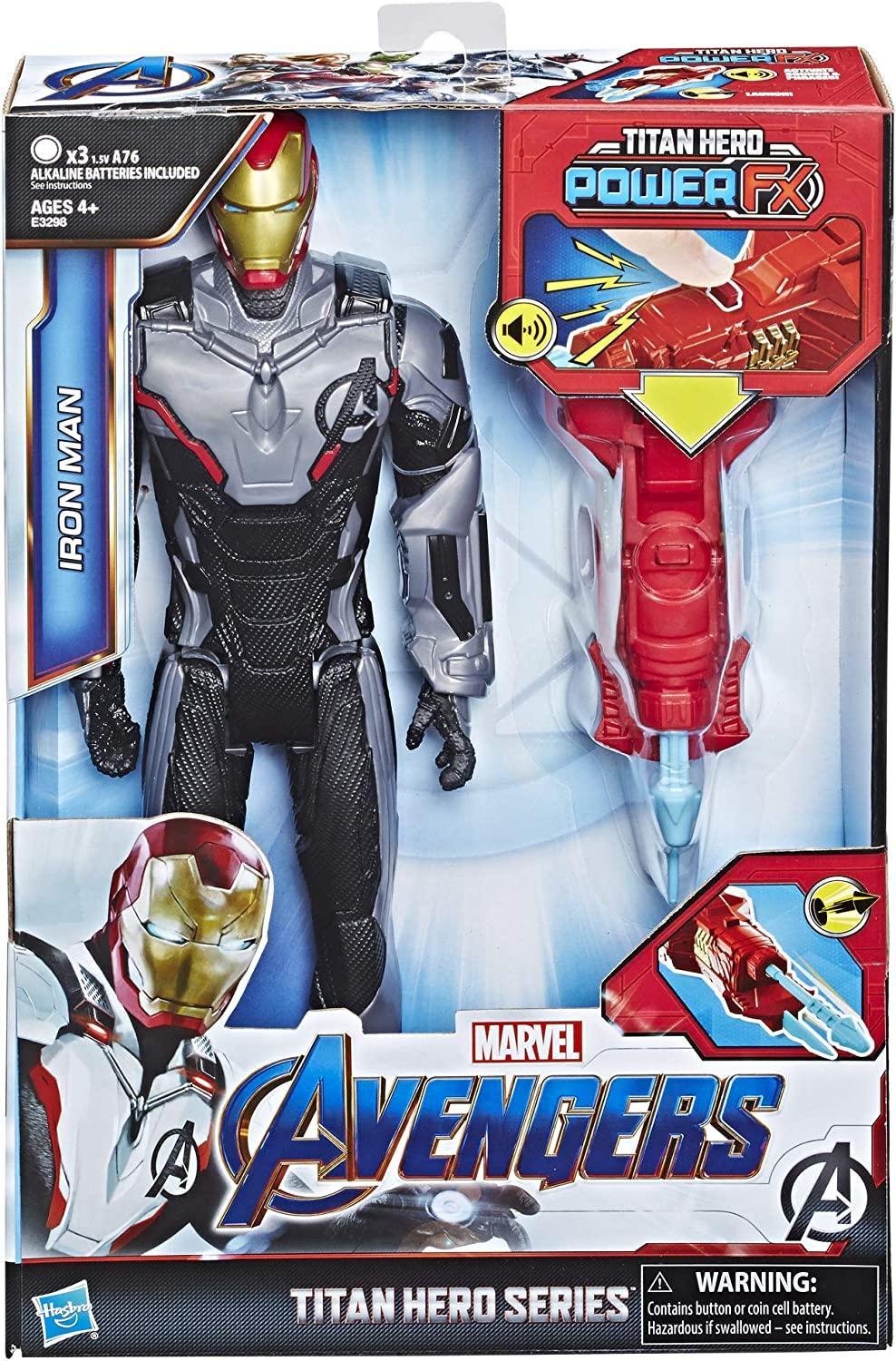 Avengers Titan Hero Power FX 2.0 Iron Man - Leksaksfigur