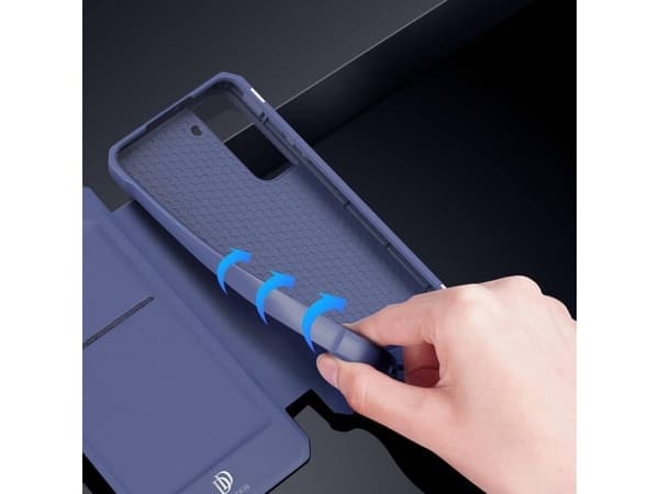 Dux Ducis DUX DUCIS Skin X hylsterdeksel med klaff for Samsung Galaxy S22+ (S22 Plus) blå