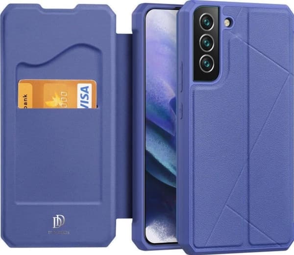 Dux Ducis DUX DUCIS Skin X hylsterdeksel med klaff for Samsung Galaxy S22+ (S22 Plus) blå