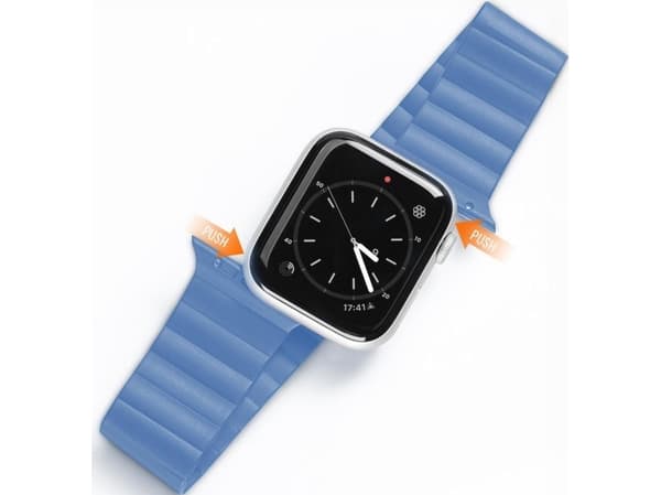 Dux Ducis Dux Ducis magneettinen hihna hihna Watch 7 / 6 / 5 / 4 / 3 / 2 / SE (41 / 40 / 38mm) magneettinen hihna sininen (ketju versio)