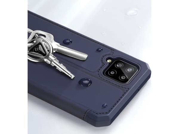 Dux Ducis DUX DUX DUCIS Skin X holsteri tapauksessa flip kansi Samsung Galaxy A42 5G vaaleanpunainen