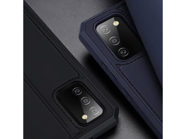 Hurtel DUX DUCIS Skin X holsteri kotelo flip cover Samsung Galaxy A02s EU vaaleanpunainen