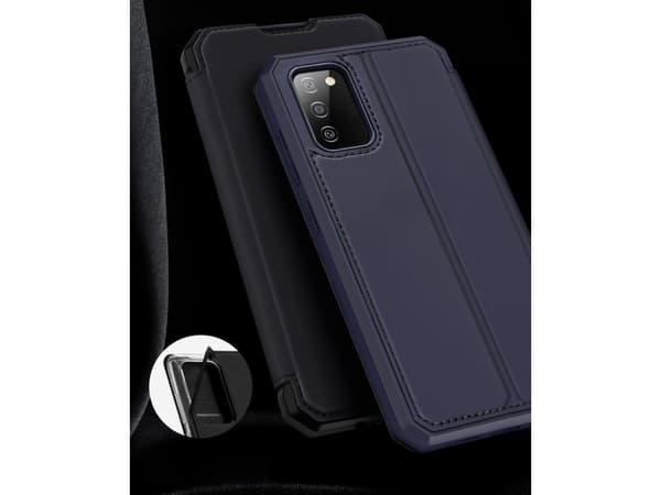 Hurtel DUX DUCIS Skin X holsteri kotelo flip cover Samsung Galaxy A02s EU vaaleanpunainen