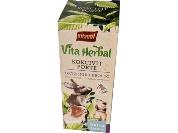 Vita Herbal for gnagere og kaniner, kokcivit forte 100ml