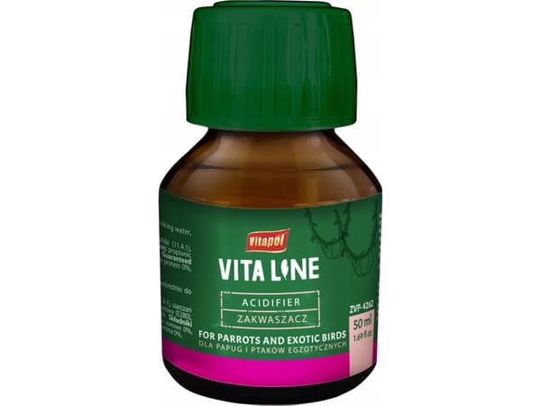 Vitapol Vitaline surgjører for eksotiske fugler 50ml