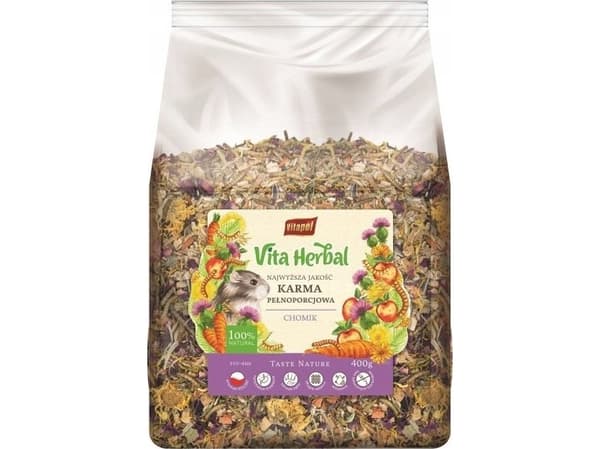 Vitapol Vita Urte fullfôr til hamstere 500g 4stk/disp