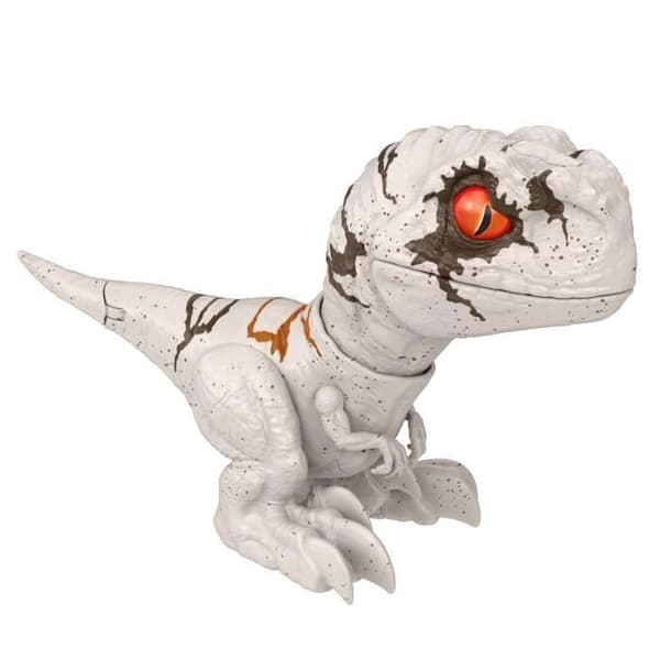 Jurassic World Figure - MATTEL - Baby Speed Dino Ghost - Ljud och rörelse - från 4 år och uppåt