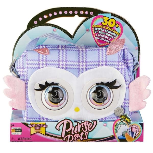 Purse Pets Print Perfect Owl