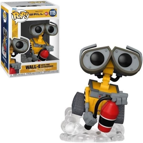 Funko Pop! Disney: Wall-E - Wall-E m / Brandsläckare