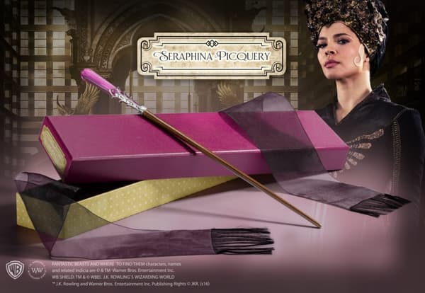 Fantasic Beasts - Wand of Seraphina Picquery in Collector's