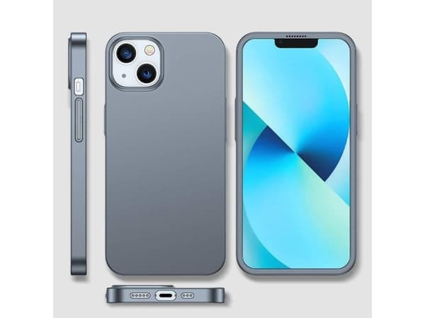 Joyroom Joyroom 360 Full Case-deksel for iPhone 13 bak- og frontdeksel + herdet glass grå (JR-BP927 anløpet)