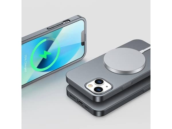 Joyroom Joyroom 360 Full Case-deksel for iPhone 13 bak- og frontdeksel + herdet glass grå (JR-BP927 anløpet)