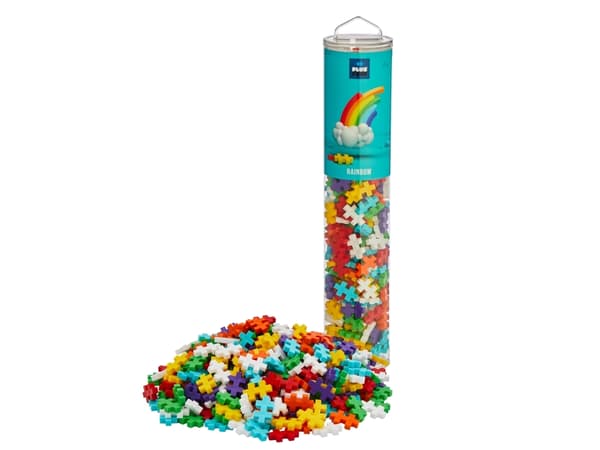 Plus-Plus Rainbow mix / 240 pcs Tube