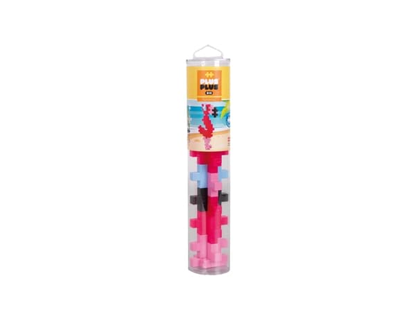 Plus-Plus BIG Animal Tubes – Flamingo 15 pcs / Tube