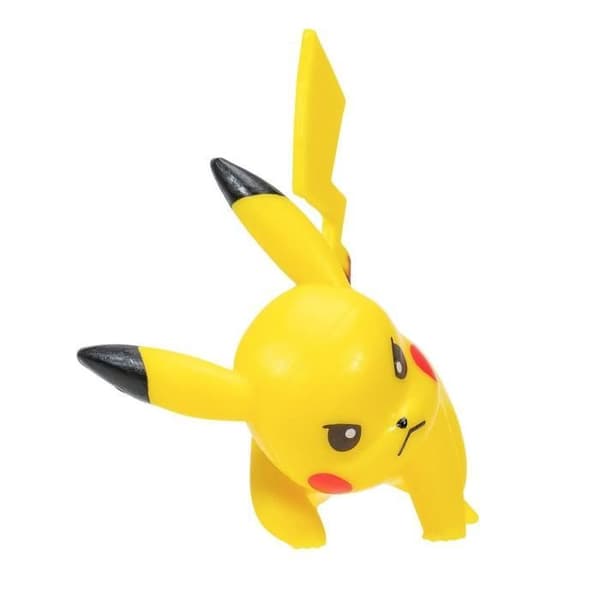Clip Belt 'n' go bandai - Pokémon - 1 bälte, 1 Poké Ball, 1 lyxboll och 1 figur 5 cm Pikachu