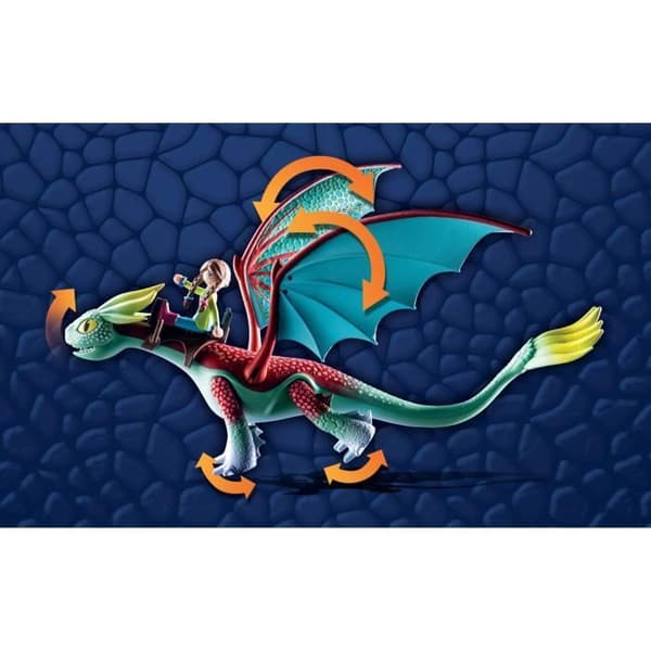 Playmobil - 71083 - Dragons Nine Realms: Feathers & Alex