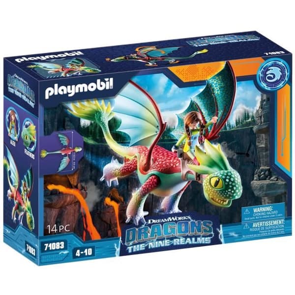 Playmobil - 71083 - Dragons Nine Realms: Feathers & Alex