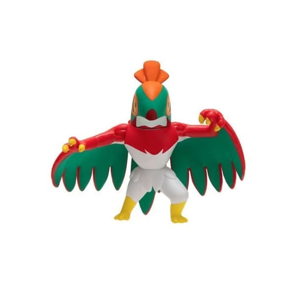8 Battle Bandai -figurer - Pokémon - Pikachu, Evoli, Dratatin, Togepi, Caninos, Mimiqui, Raichu och Brutalé