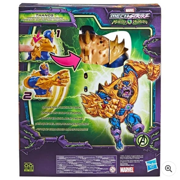 Marvel Avengers Mech Strike Monster Hunters Monster Punch Thanos