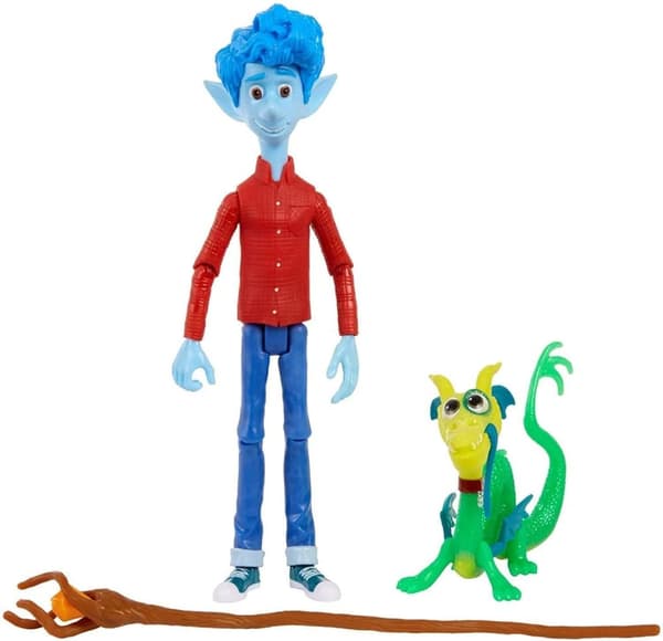 Disney Pixar's Onward Core Figure Ian Lightfoot Action Figure And Blazey