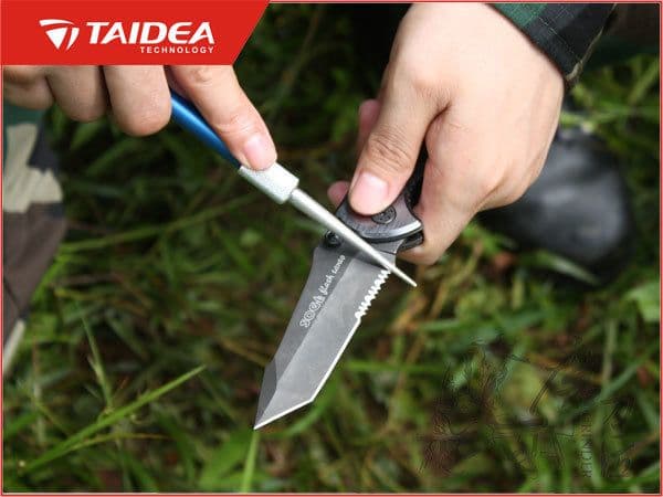 Taidea TAIDEA Kulavslipare för tandat blad