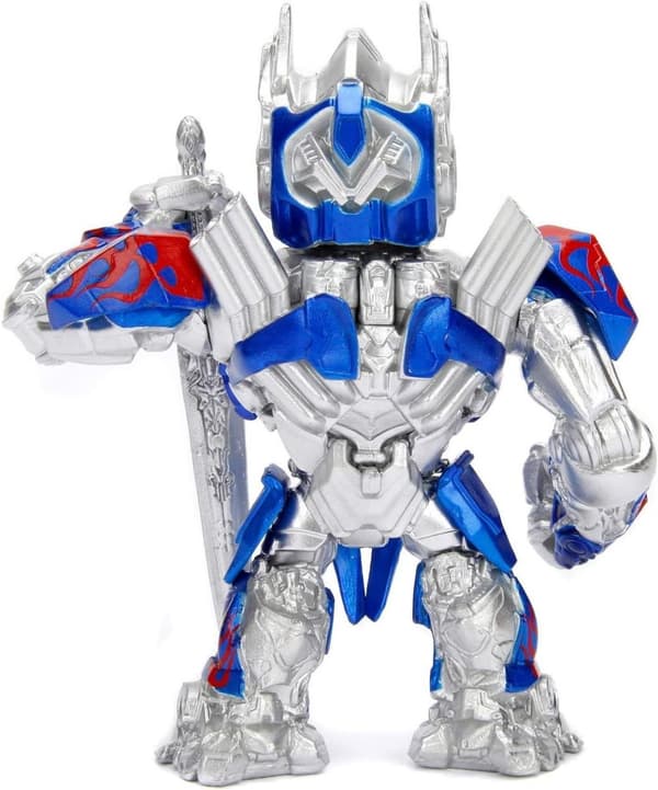 Jada Metalfigs Transformers Optimus Prime Toy Robot Die-Cast Figur 12cm