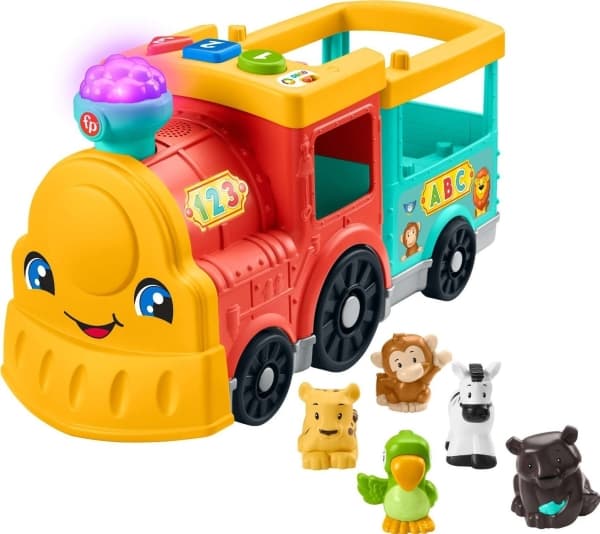 Fisher-Price Little People opetuseläinjuna St/Karhu