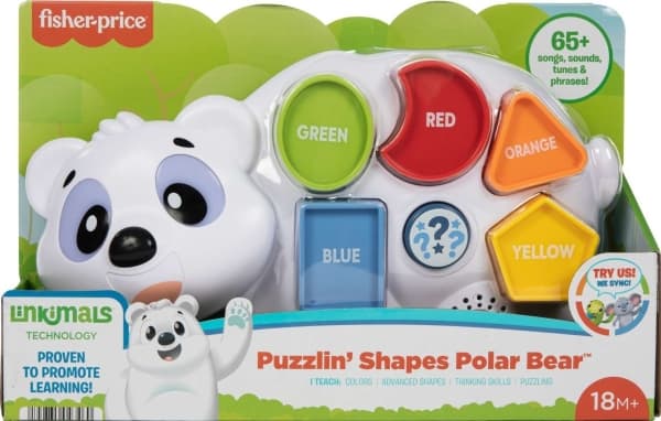 Fisher-Price Linkimals Interactive Polar Bear HJR76 MATTEL