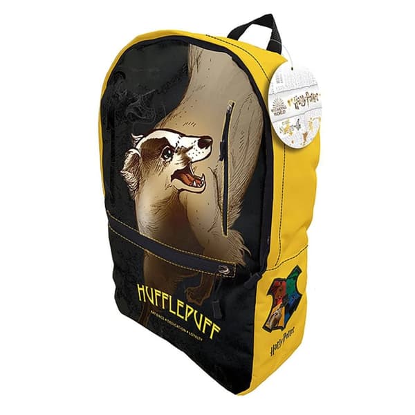 Pyramid Harry Potter (intricate Houses Hufflepuff) Backpack