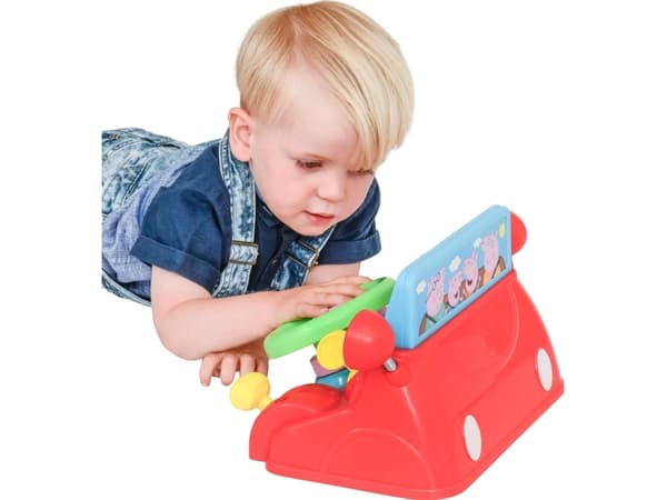 HTI Peppa Pig Rattsimulator med lys og lyd