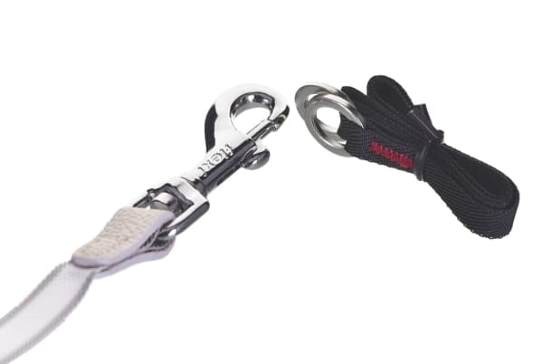 Flexi automatiskt koppel Glam Splash Orient M 5m, vit