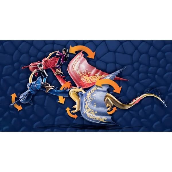Playmobil - 71080 - Dragons Nine Realms: Wuwei & Jun