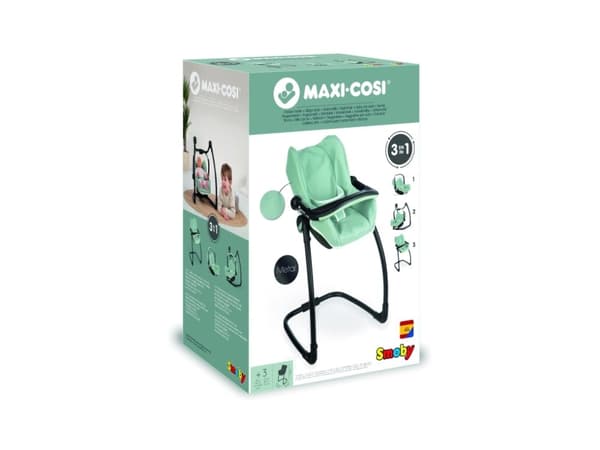 Smoby SMOBY Maxi Cosi Quinny 3-i-1 barnestol for en dukke Carrier Rocker