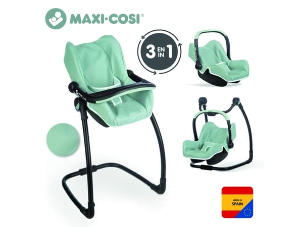 Smoby SMOBY Maxi Cosi Quinny 3-i-1 barnestol for en dukke Carrier Rocker