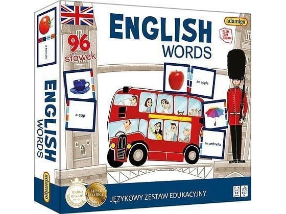 Adamigo English Word Game - komplex språkutbildning