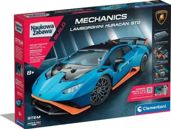 Clementoni Science Fun Lamborghini Huracan STO 50752 Mechanics Lab