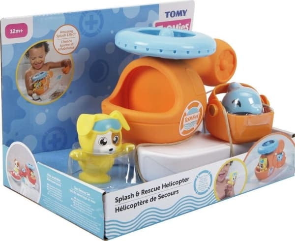 TOMY TOOMIES Splashy kylpyamme helikopteri E73305