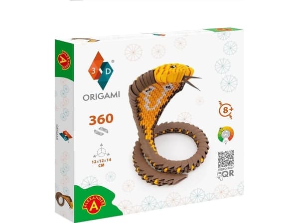 Origami 3D - Cobra Slange