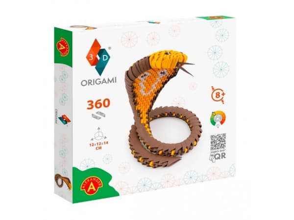 Origami 3D - Cobra Slange