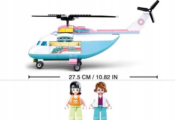 Gazelo Sluban Flickor Helikopter 163el. 152801 GAZELO