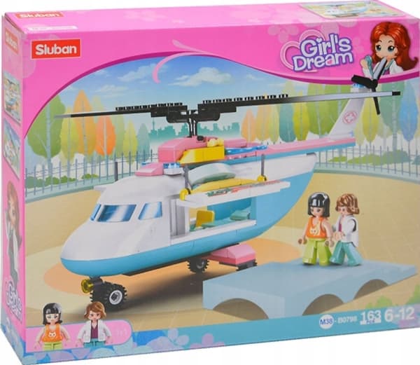 Gazelo Sluban Flickor Helikopter 163el. 152801 GAZELO