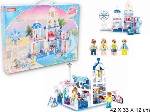 Gazelo Blocks Sluban Girl Holiday House 446el. 158031 GAZELLE
