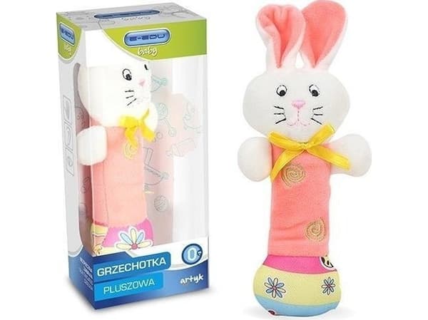 Artyk E-Edu baby kanin plysch skallra 128585 Artyk