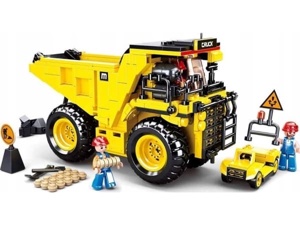 Gazelo Sluban rakennuspalikat kippiauto 416el. 152807 GAZELO GAZELO