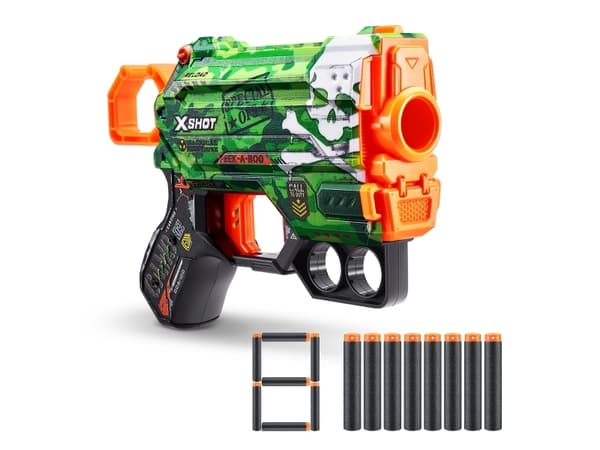 X-Shot Skins Menace Dart Blaster (8 Darts)