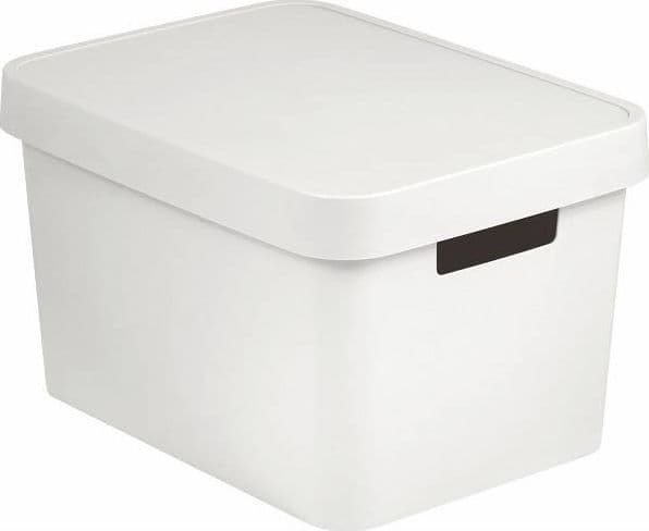 Curver INFINITY Bin 17L White med lock