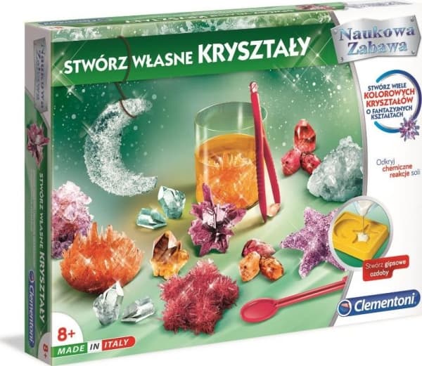 Clementoni Scientific fun. Create your own crystals