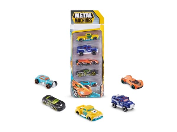 Metal Machines Mini Racing Car Toy 5 Pack Series 2